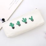 Trousse blanche cactus