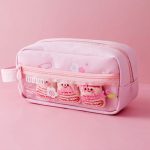 trousse rose poussin